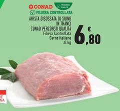 Conad - Arista Disossata Di Suino In Tranci Percorso Qualità