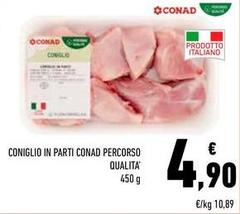 Conad - Coniglio In Parti Percorso Qualita'