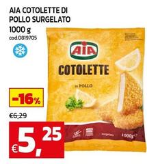 Aia - Cotolette Di Pollo Surgelato