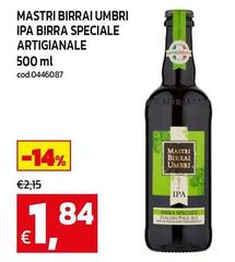 Mastri birrai umbri - Mastri Birrai Umbri Ipa Birra Speciale