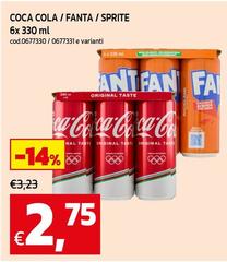 Fanta - Coca Cola//Sprite