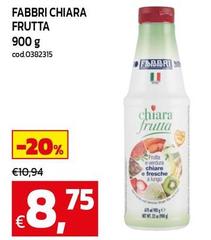 Fabbri -  Chiara Frutta