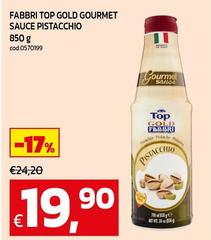 Purina - Fabbri Top Gold Gourmet Sauce Pistacchio