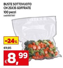 Buste Sottovuoto Cm 25x35 Goffrate