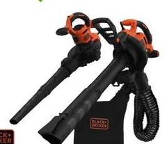 Black+Decker - Soffiatore, Aspiratore, Trituratore Elettrico Mod. BEBLV300SB-QS