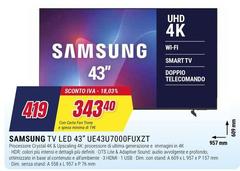 Samsung - Tv Led 43