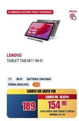 Lenovo - Tablet Tab M11 Wi-fi