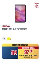 Lenovo - Tablet Tab One ZAF00254SE