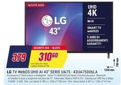 LG - Tv Webos Uhd Ai 43