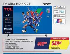 TCL - Tv Ultra Hd 4k 75