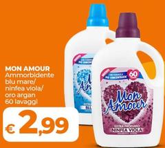 Mon Amour - Ammorbidente Blu Mare