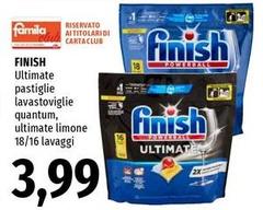 Finish - Ultimate Pastiglie Lavastoviglie Quantum, Ultimate Limone