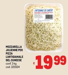 Mozzarella Julienne Per Pizza L'artigianale Del Cuneese