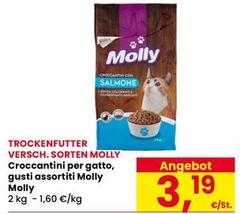 Molly - Croccantini Per Gatto, Gusti Assortiti