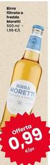 Moretti - Birra Filtrata