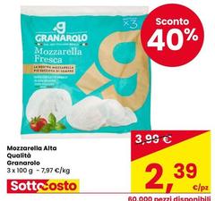 Granarolo - Mozzarella Alta Qualità