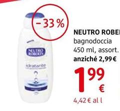 Neutro Roberts - Bagnodoccia  Senza Sapone 450 Ml, Assort.