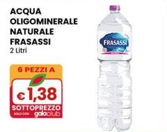 Frasassi - Acqua Oligominerale Naturale 2 Litri