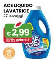 Ace - Liquido Lavatrice 27 Lavaggi