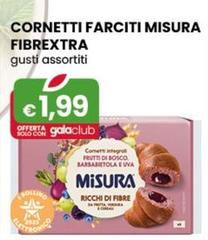 Misura  - Cornetti Farciti Fibrextra Gusti Assortiti