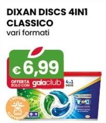 Dixan - Discs 4in1 Classico Vari Formati