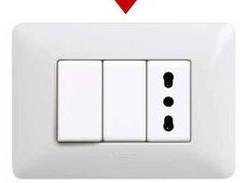 Bticino - Punto Luce Con Comandi Tradizionali Serie Matix