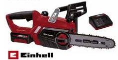 Einhell - Elettrosega A Batteria Mod. GE-LC 18 Li Con Kit Batteria 18v 3 Ah E Caricabatteria Incluso