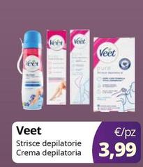 Veet - Strisce Depilatorie Crema Depilatoria