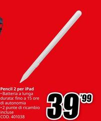 Pencil 2 Per Ipad