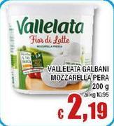 Vallelata - Galbani Mozzarella Pera