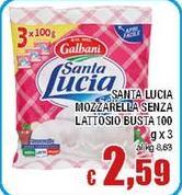 Galbani - Santa Lucia Mozzarella Senza Lattosio Busta