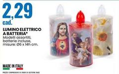 Lumino Elettrico A Batteria