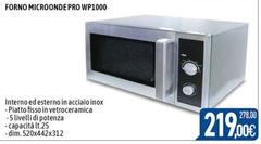 Forno Microonde Pro Wp1000
