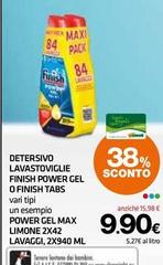 Finish - Detersivo Lavastoviglie Power Gel O Tabs