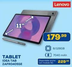 Lenovo - Tablet Idea Tab Zafr0405se