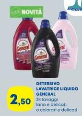 General - Detersivo Lavatrice Liquido