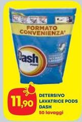 Dash - Detersivo Lavatrice Pods 50 Lavaggi
