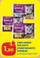 Whiskas - Cibo Umido Per Gatti Pure Delight