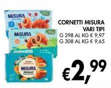 Misura - Cornetti
