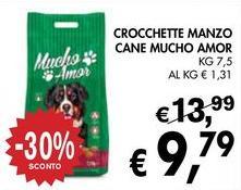 Mucho Amor - Crocchette Manzo Cane