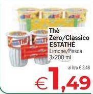 Estathé - The Zero/Classico