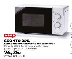 Coop - Forno Microonde C20MGPO2-E70N