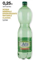 Clavdia - Acqua Minerale Effervescente Naturale
