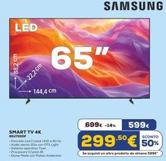 Samsung - Smart Tv 4K 65U7000F