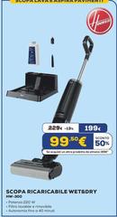 Hoover - Scopa Ricaricabile Wet&Dry HW-300