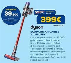 Dyson - Scopa Ricaricabile V11 Fluffy