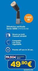 De Longhi - Stiratrice Verticale Serie 5000 Sth5030/80