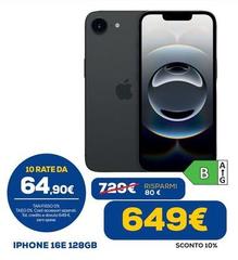 Iphone 16e 128gb