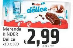 Ferrero - Merenda Kinder Delice