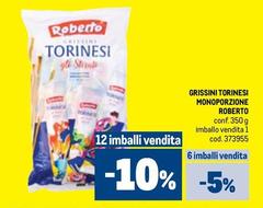 Roberto - Grissini Torinesi Monoporzione